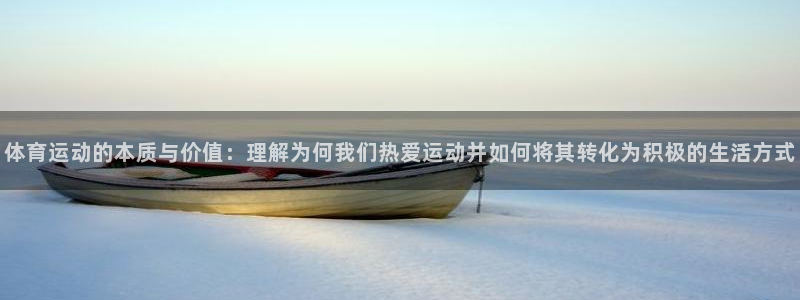 vsport体育：体育运动的本质与价值：理解为何我们热爱运动并如何将其转化为积极的生活方式