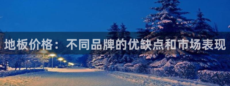 vsport体育：地板价格：不同品牌的优缺点和市场表现